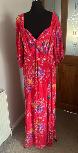 Monsoon twist front maxi dress - monsoon,