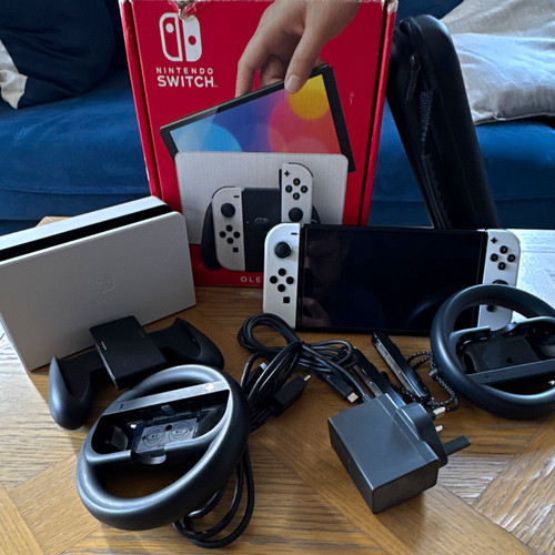 Nintendo switch oled white - oled,