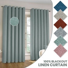 New Linen Blackout Curtains