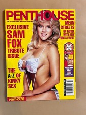 Penthouse Sam Fox Vol 32 No1 Excellent Condition and Volme 21 No 8 Bundle