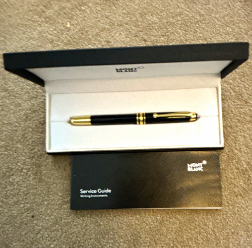 Montblanc metal ballpoint pen - metal,