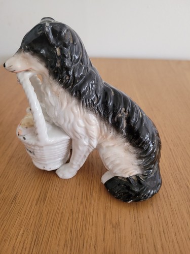Porcelain dog figure