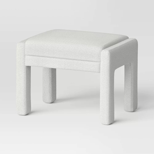 Fully upholstered ottoman - fully,