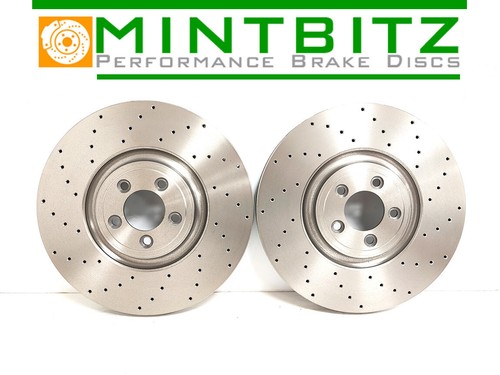 Front drilled brake - drilled, for