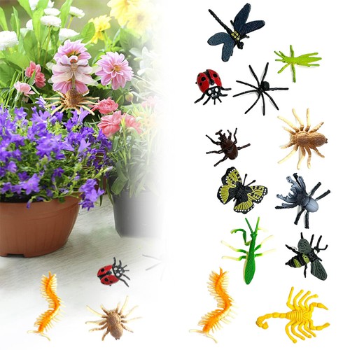 12x plastic insect - 12x,