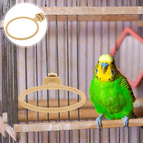 3pcs plastic bird - bird, cage