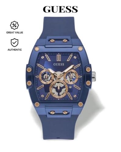 Guess men phoenix 43mm blue - 43mm,