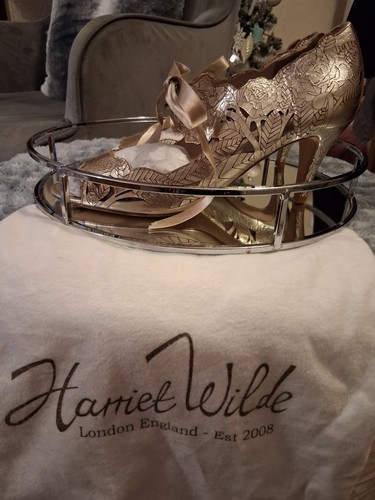Harriet wilde gold leather - harriet,