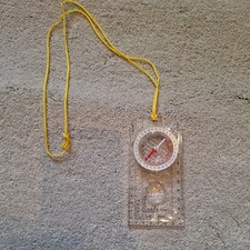 Map Pocket Compass & Ruler &