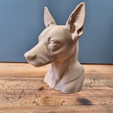 Rat Terrier Bust