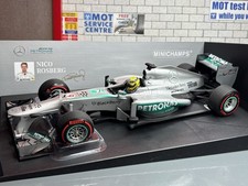 1:18 *BOXED* MINICHAMPS F1 Formula 1 2013 Mercedes W04 Nico Rosberg MONACO !!