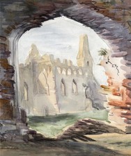 John Marshall (1911-1995) - Watercolour Painting - St Davids Cornwall - 1943