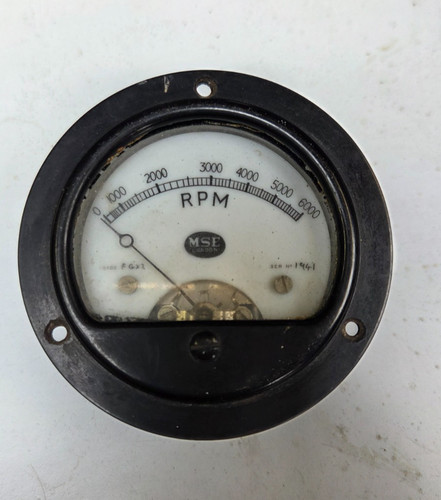 Vintage rev counter bakelite - vintage,