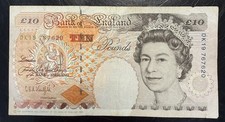 Old ten pound note good - note,