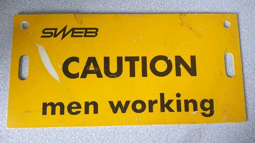 Vintage sweb caution - sweb, men