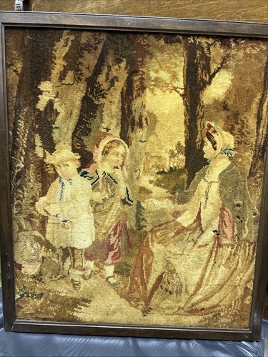Antique fire screen - antique,