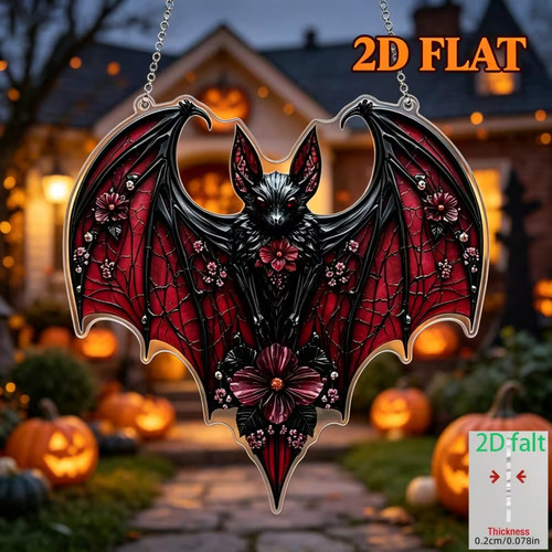Large gothic bat design - large,