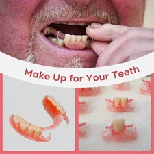 DIY Denture Fake Teeth-Full or