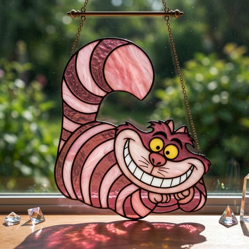 Cheshire cat acrylic - cheshire,