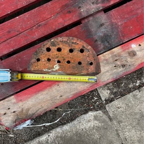 Reclaimed half round coping - reclaimed,
