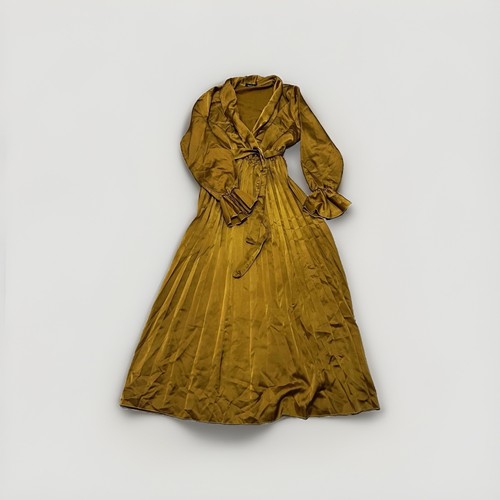 Boohoo mustard satin - mustard,