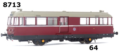 Heljan 8713 railbus no - railbus, no.64