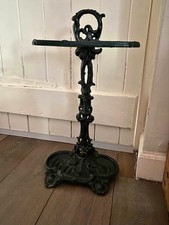 Antique cast iron umbrella stand