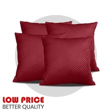 Pack of 4 Stripe Velvet