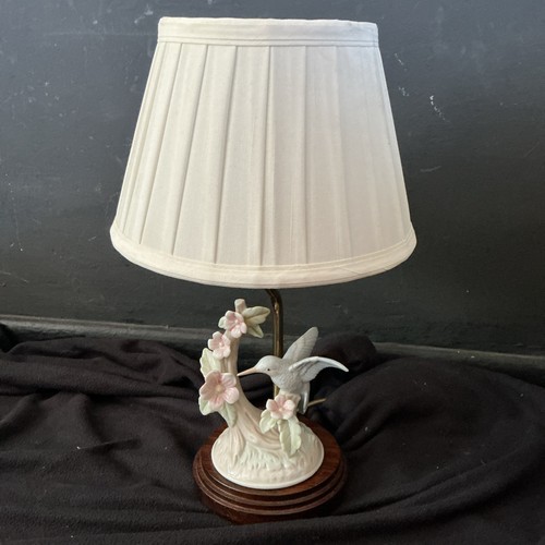 Vintage table lamp 1970s with - table,