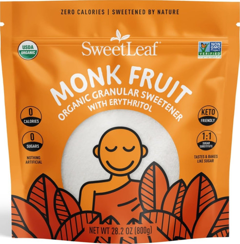 Sweetleaf organic monk fruit - sweetleaf,