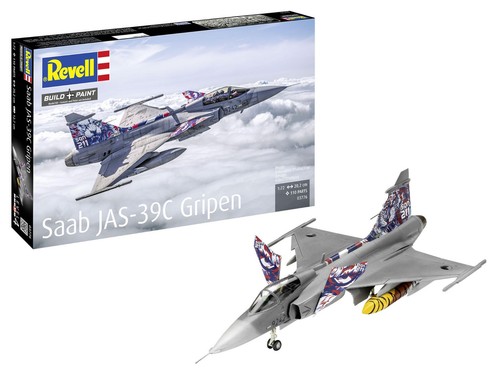 Revell saab jas 39c gripen - saab,