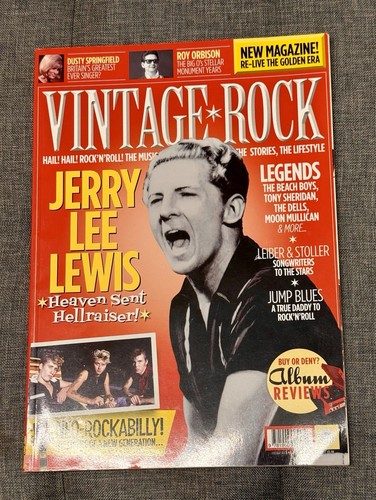Vintage rock magazine autumn - rock,