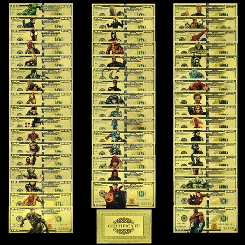 49pc set marvel heroes - marvel, 100