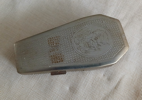 Vintage chrome tobacco case - chrome,
