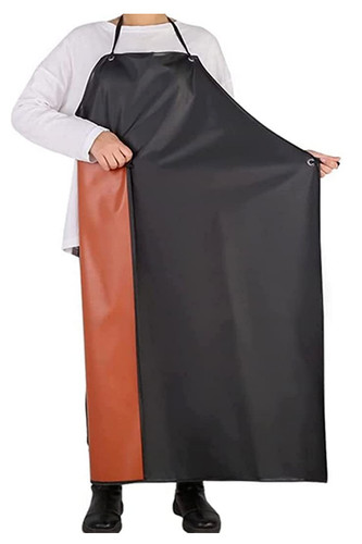 Work cloth butcher apron - work, fish