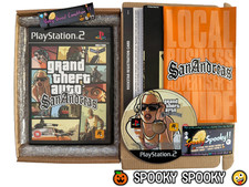 Grand Theft Auto San Andreas PS2 - UK PAL VGC CIB with Map - Reg - Tracked