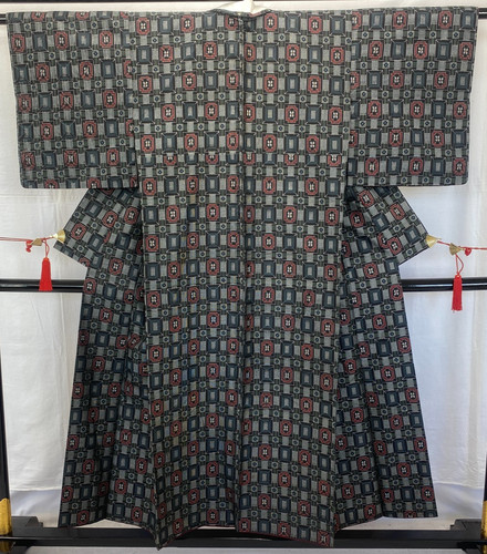 Japanese vintage kimono silk - japanese,