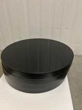 Bespoke Black Glass Round