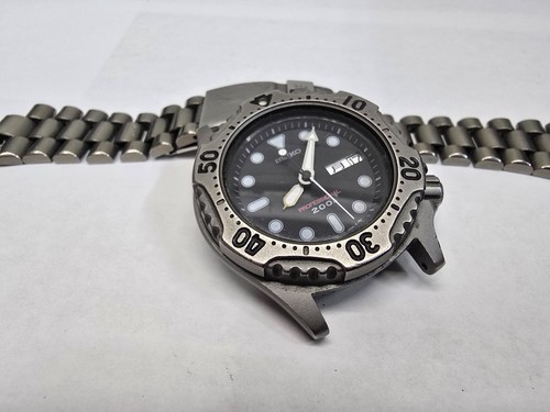 Seiko 7c43 6a10 titanium - 7c43-6a10,