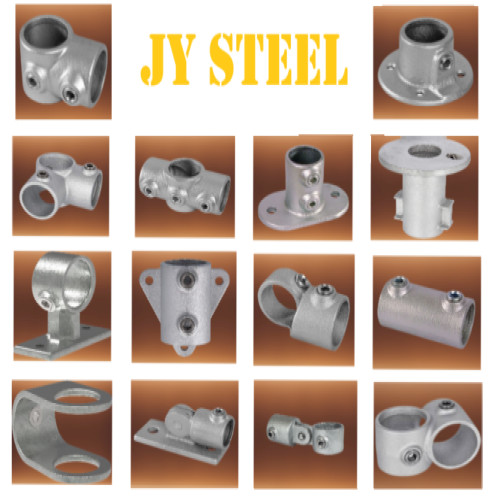 Galvanised key clamp