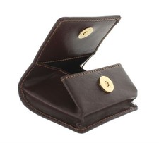 Visconti Leather Tray Coin Pouch 421