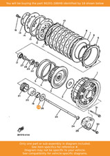 YAMAHA Washer, Plate