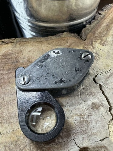 Old jewelry magnifying glass - old,