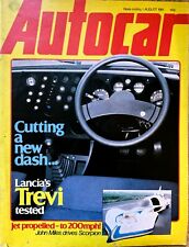 AUTOCAR MAGAZINE 01-AUG-81 -