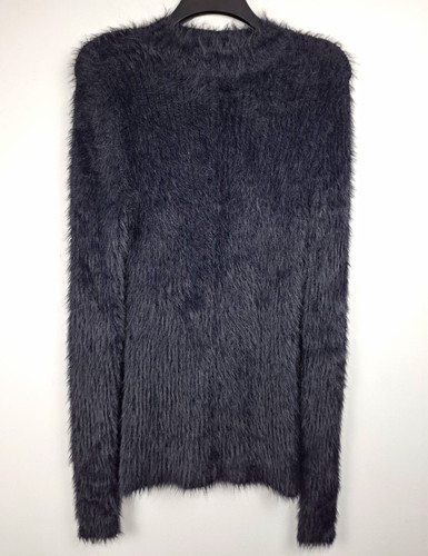 Asos design black fluffy - asos,