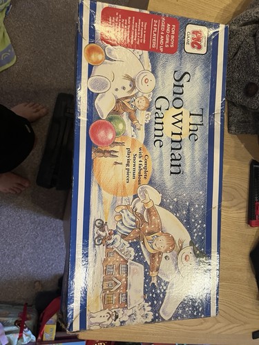 Vintage rare the snowman board - rare,