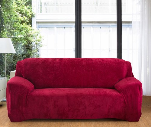 Velvet elastic stretch - elastic, sofa
