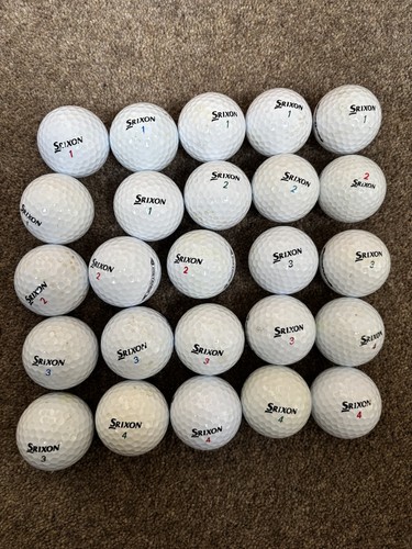 Srixon white golf balls - golf,