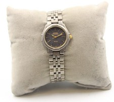 CITIZEN Titanium Black Dial Classic Quartz Wristwatch Spares/Repairs - R39