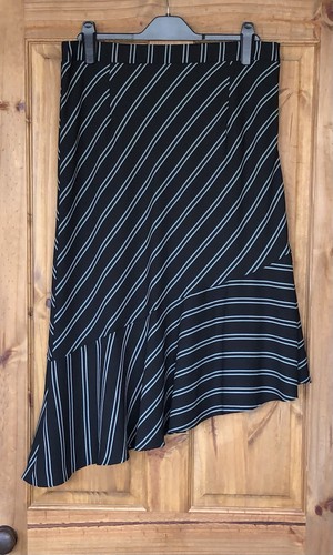 New damart black striped - damart, lined